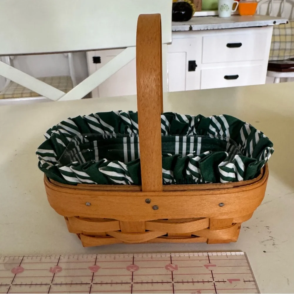 🧺 Longaberger Hostess Appreciation Basket Set - Garden Splendor Liners - Picture 8 of 11